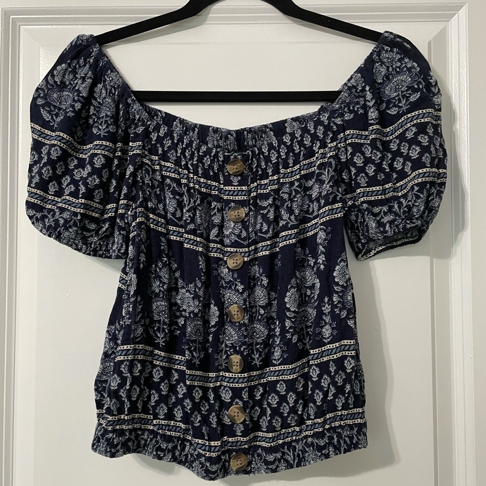 American Eagle Boho Crop Top